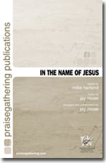 In the Name of Jesus SATB choral sheet music cover